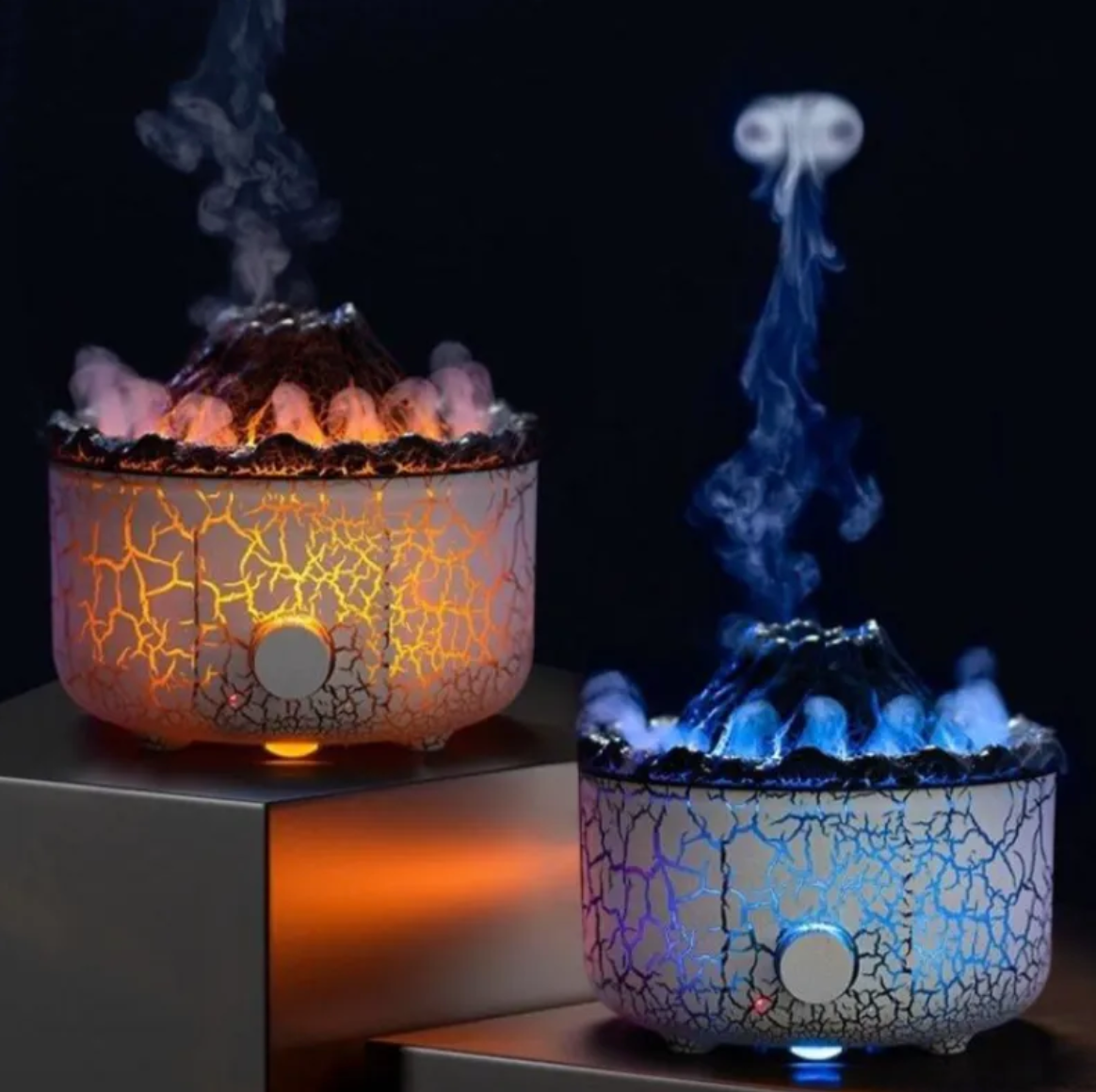 Volcano Flame Humidifier & Aroma Diffuser