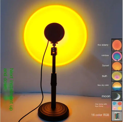 RGB Sunset Projection Lamp 3