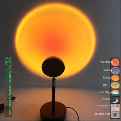 RGB Sunset Projection Lamp