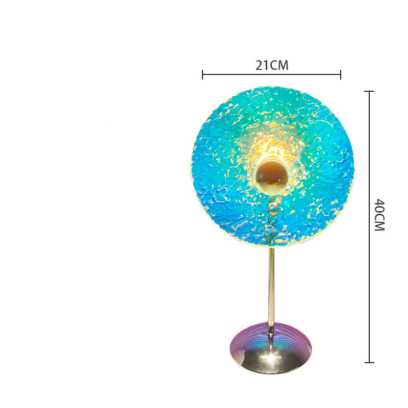 Sunset Wave Table Lamp — Golden-Hour Glow