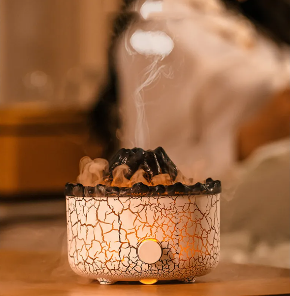 Volcano Flame Humidifier & Aroma Diffuser