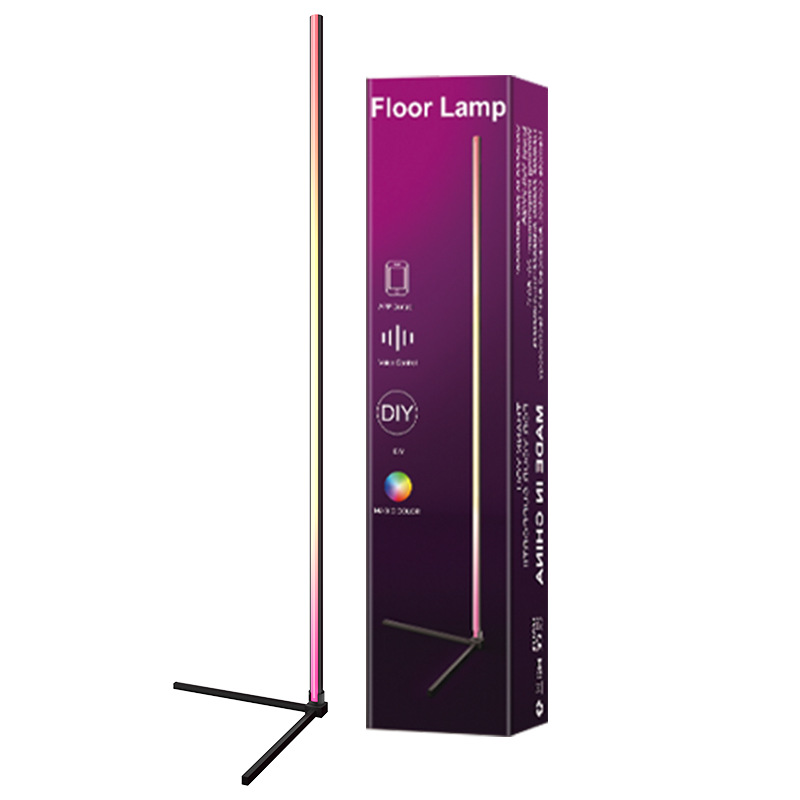 Corner Glow Floor Lamp — Light That Moves to Music