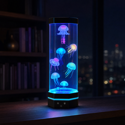 Jellyfish lava Lamp — Ocean Glow in Motion