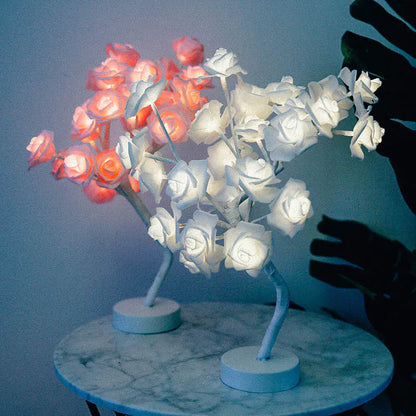 Rose Tree Lamp detail