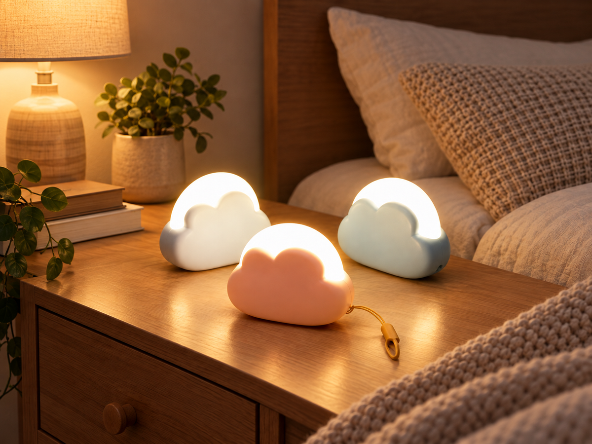 Mini Cloud Night Light — Soft Glow for the Bedside
