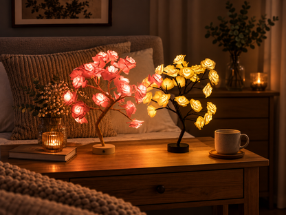 Rose Bloom Lamp — Flowers That Don't Wilt