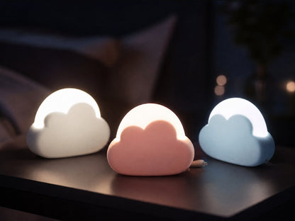 Mini Cloud Night Light — Soft Glow for the Bedside