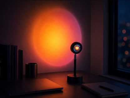 Mini Sunset Projector — Golden Hour, On Demand
